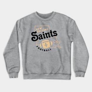 New Orleans Saints Football Crewneck Sweatshirt